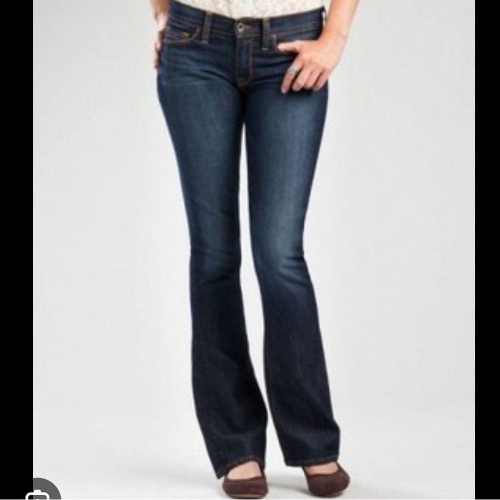 Lucky Brand Dark Indigo Flare Jeans